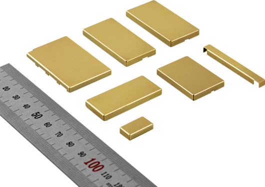 ONE-COMPONENT MOLDED RF SHIELDS