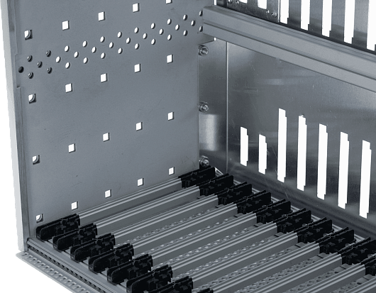 19-дюймовый блочный каркас с ручками