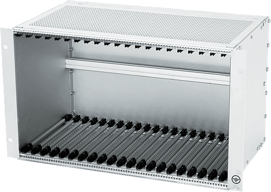 19-дюймовый блочный каркас с крышками