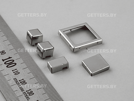 TWO-COMPONENT MOLDED RF SHIELDS