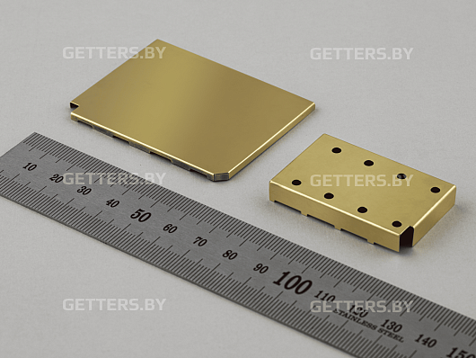 TWO-COMPONENT MOLDED MULTI-SECTION SHIELDS